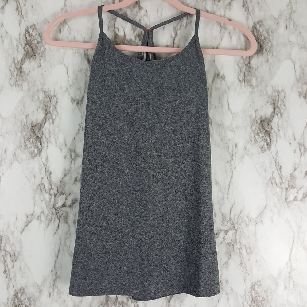 Mondetta Gray Racerback Workout Tank Top XS